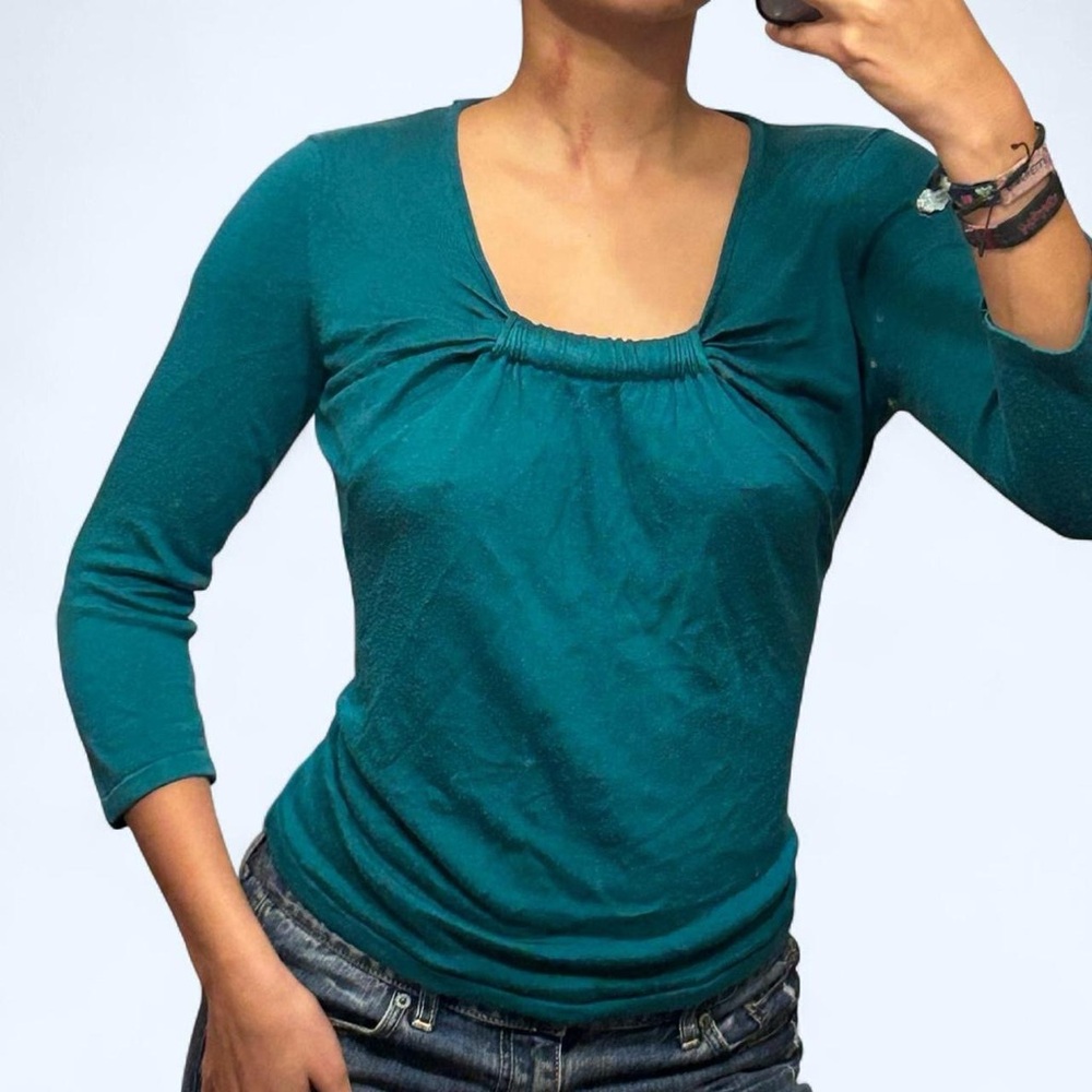 Y2K Fairy Blue Sweater Top by R.Q.T.!